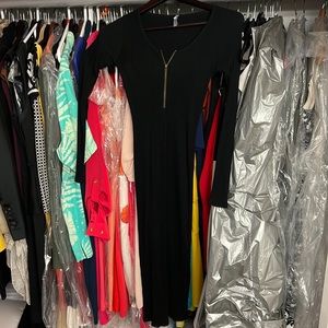 Black sweater dress women’s size small